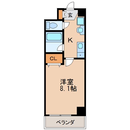 ヒルズ新栄3号館の物件間取画像